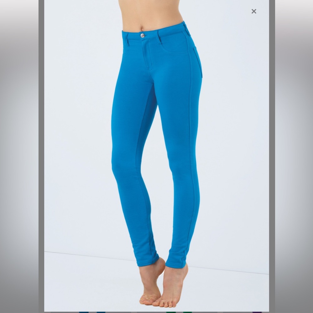 Urban Groove Balera Dance Bold Color Jeggings NWT
